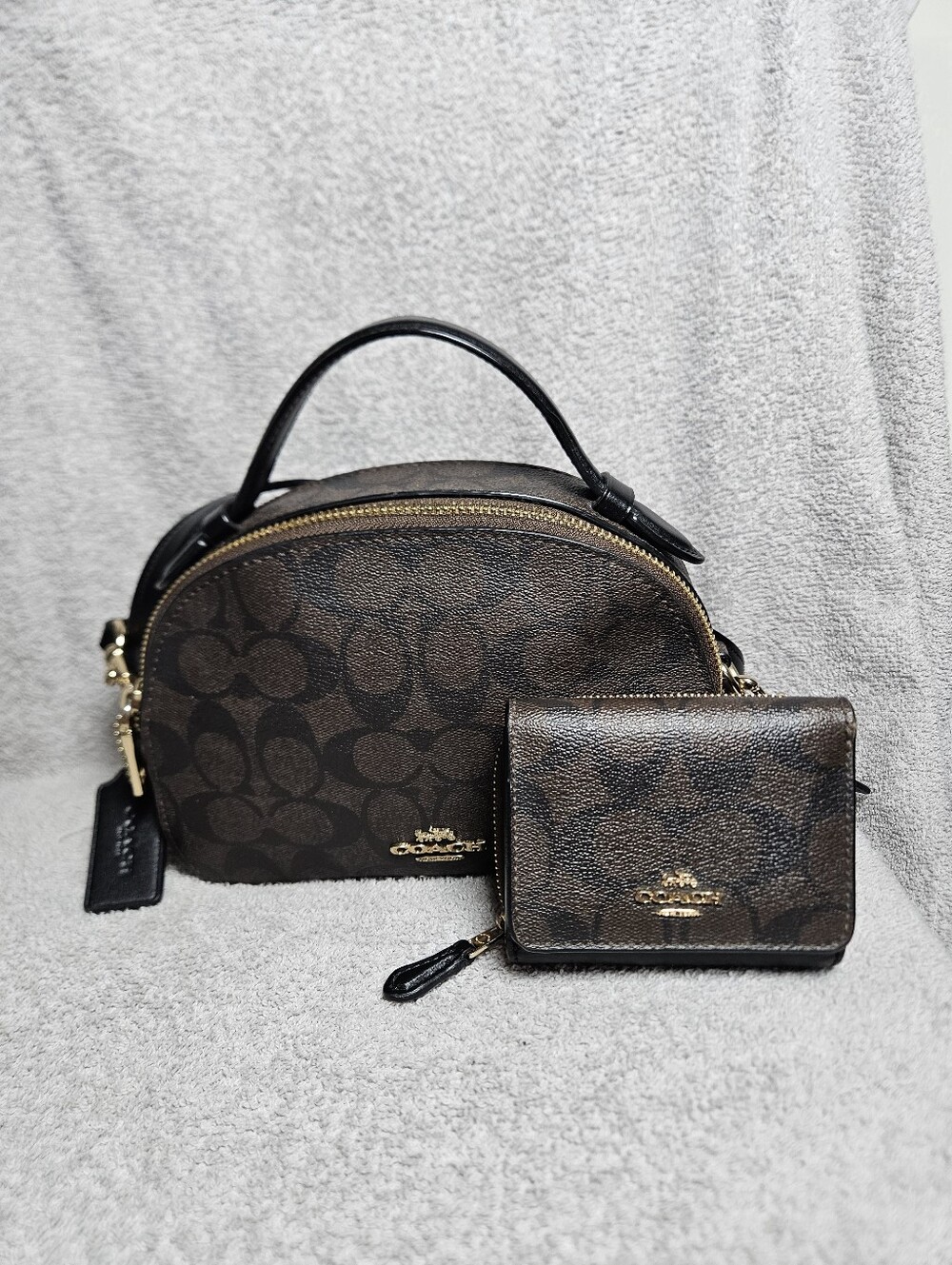 Coach Crossbody & Wallet Set